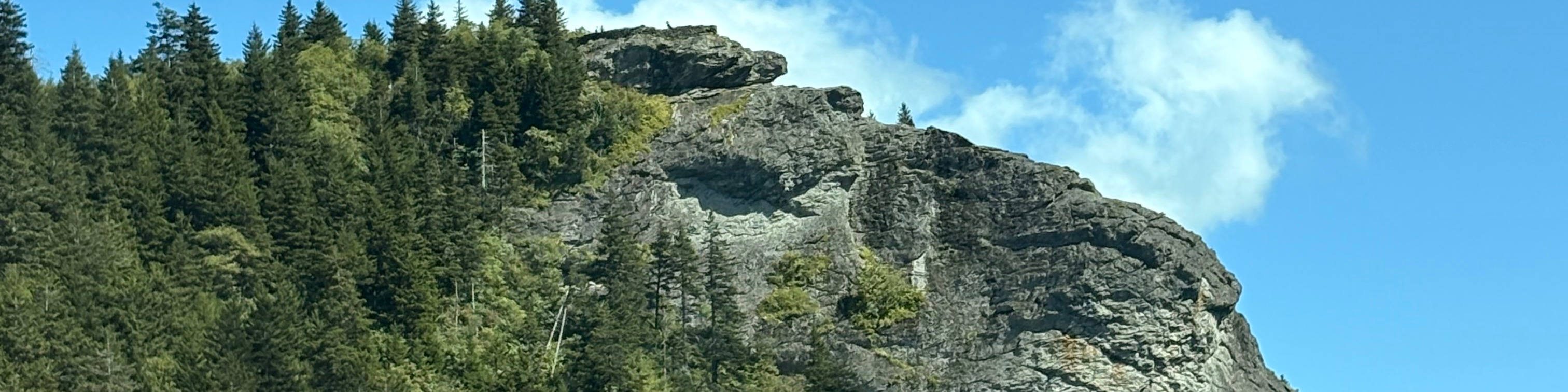 View of Devils Courthouse