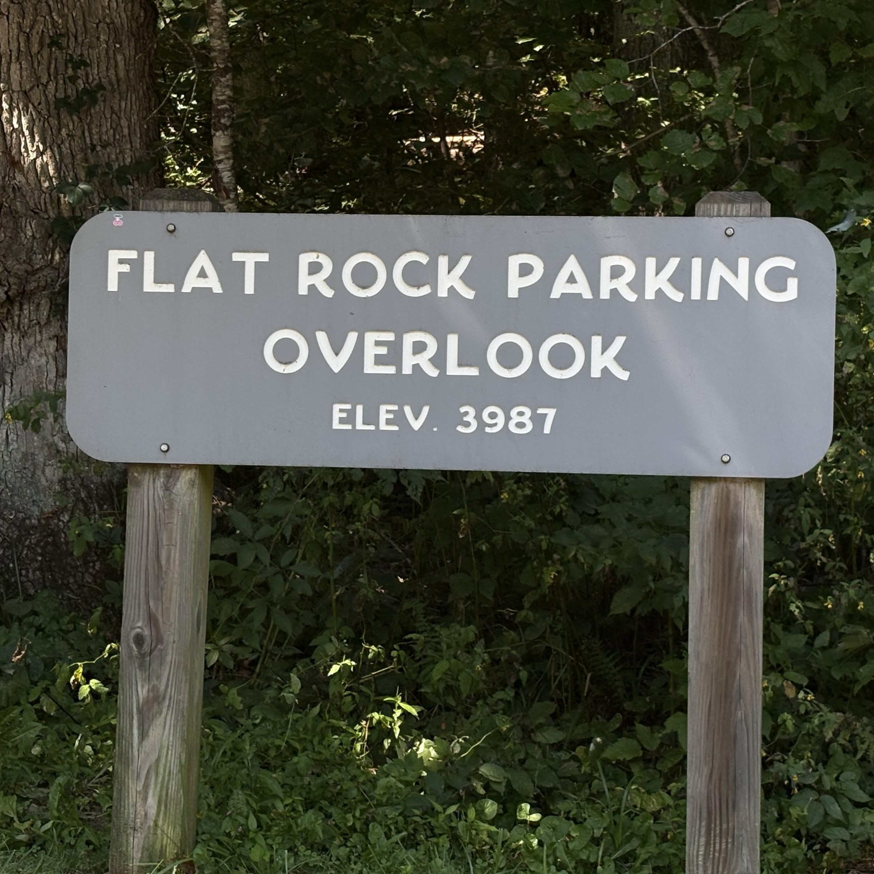 Flat Rock Parking Overlook