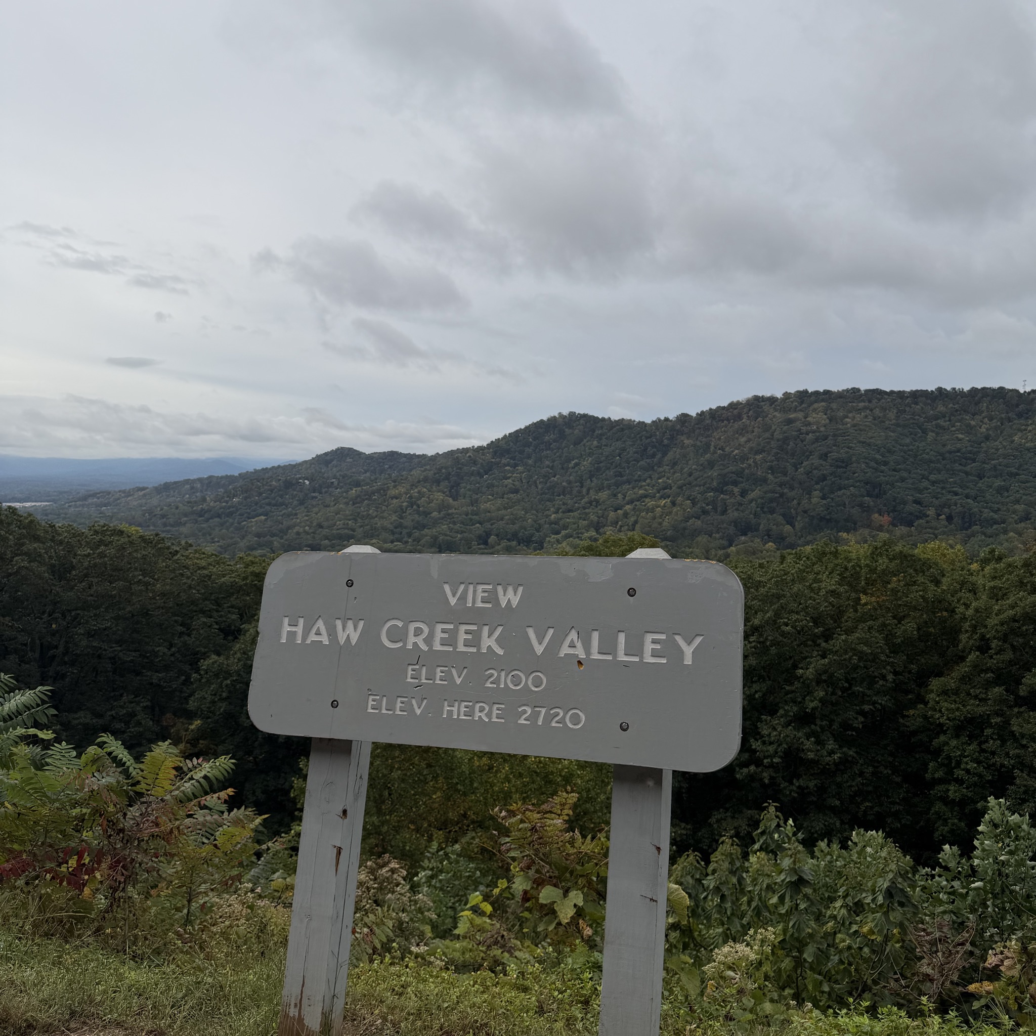 View of Haw Creek Valley