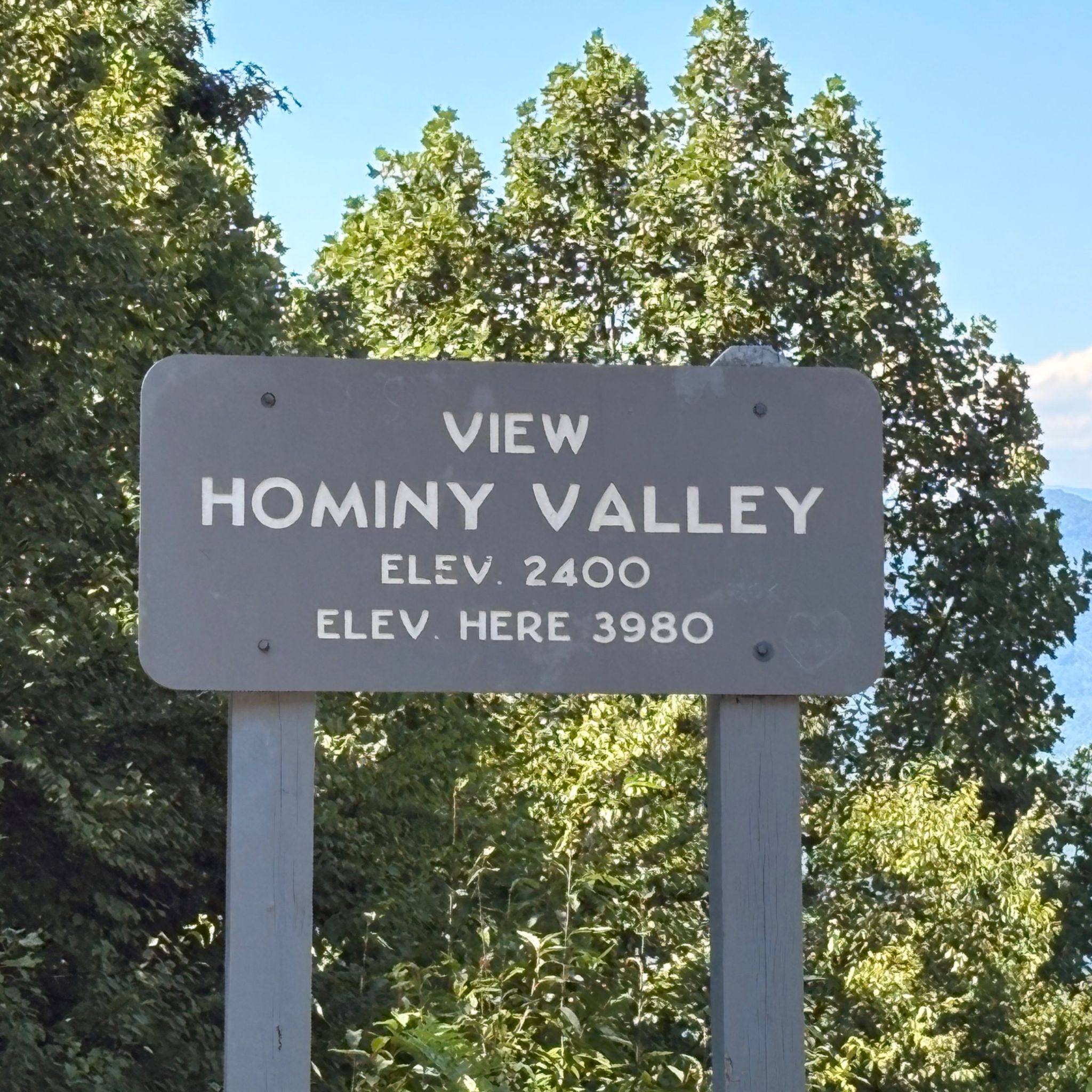 View of Hominy Valley
