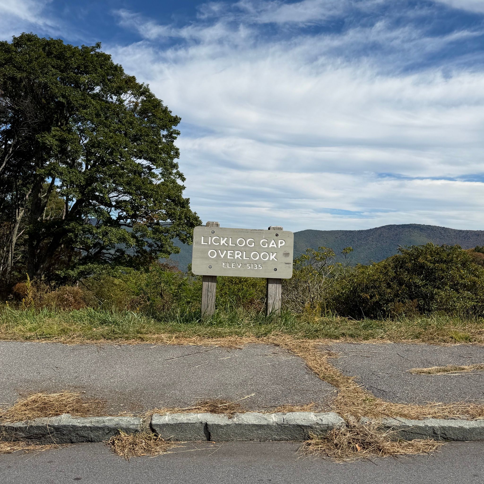Licklog Gap Overlook