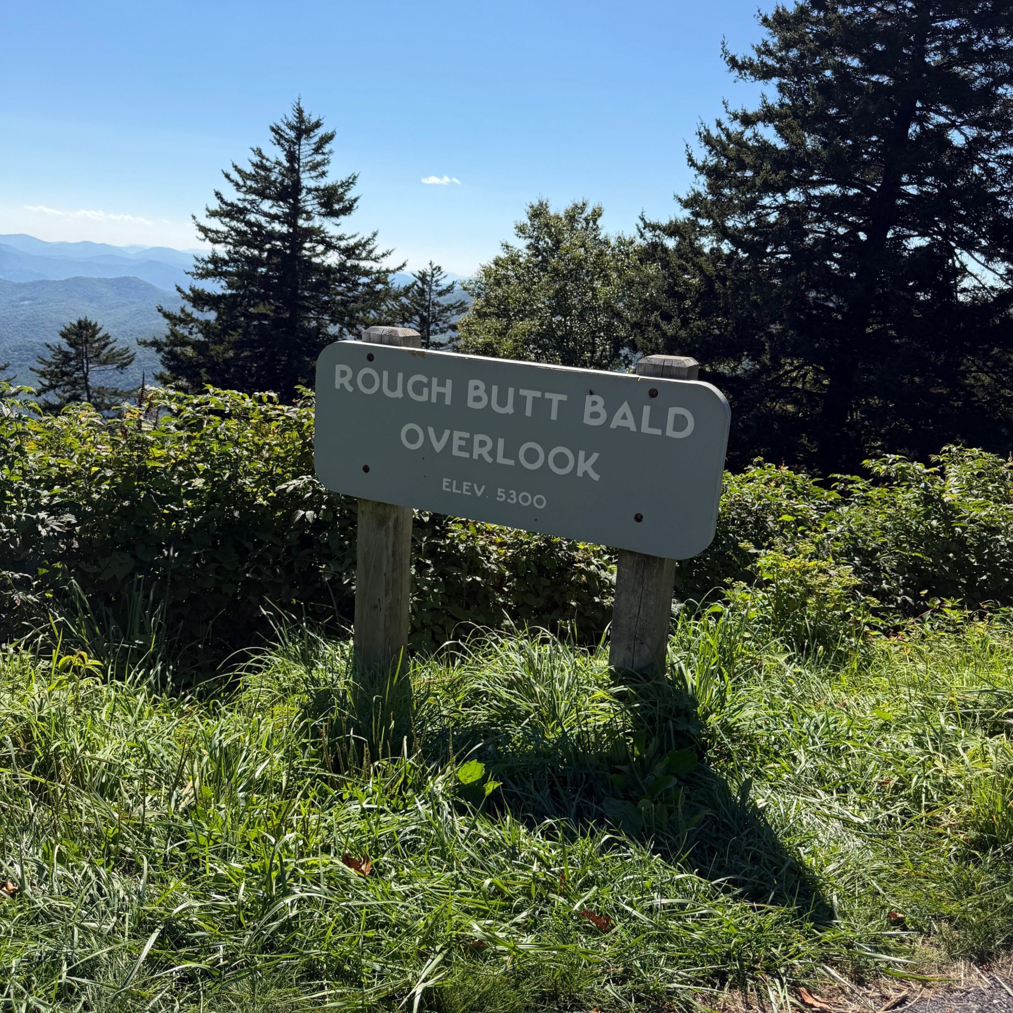 Rough Butt Bald Overlook