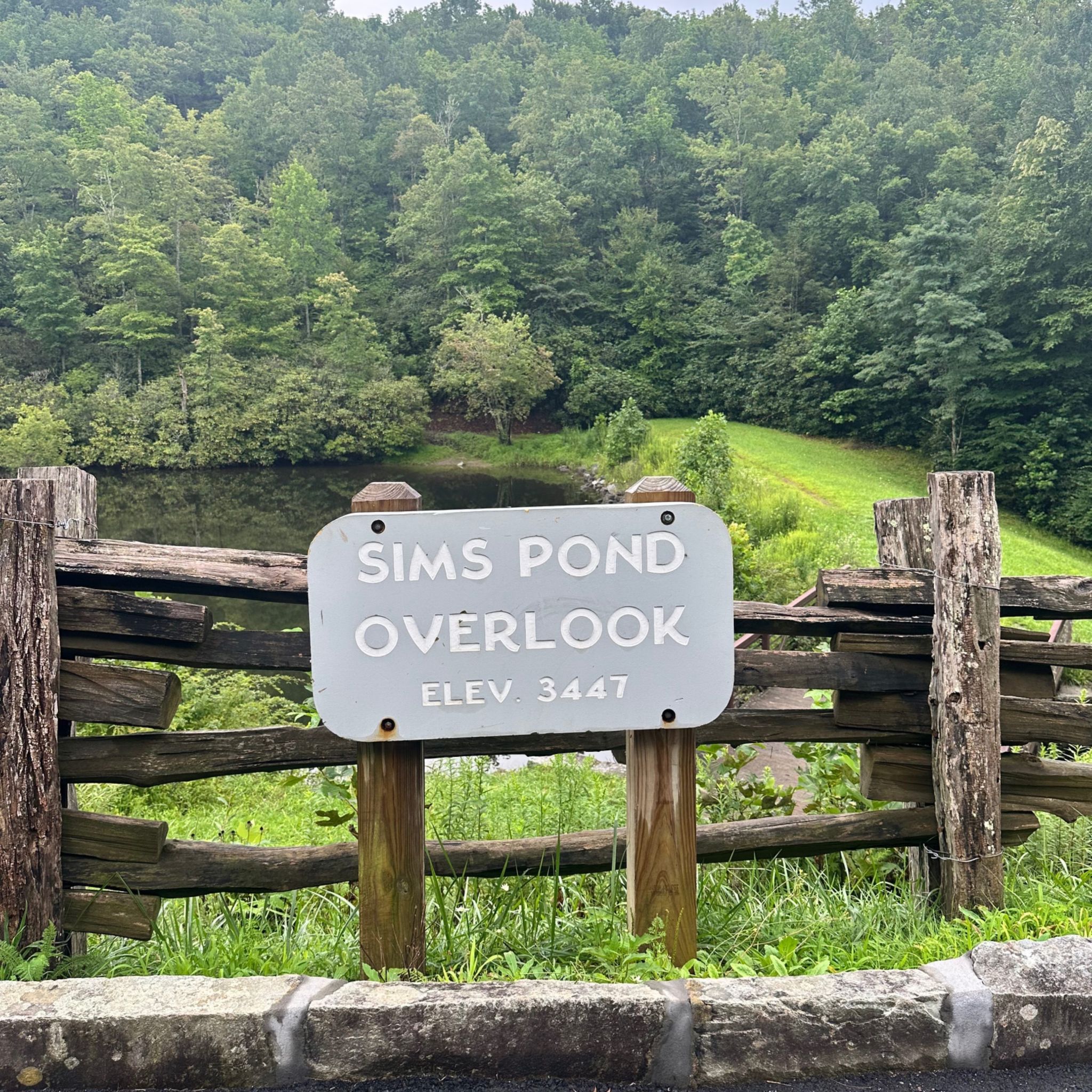 Sims Pond Overlook