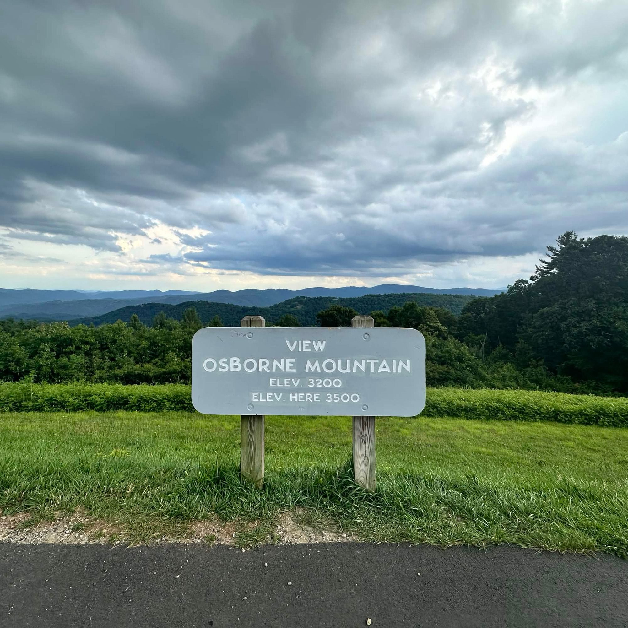 View of Osborne Mountain